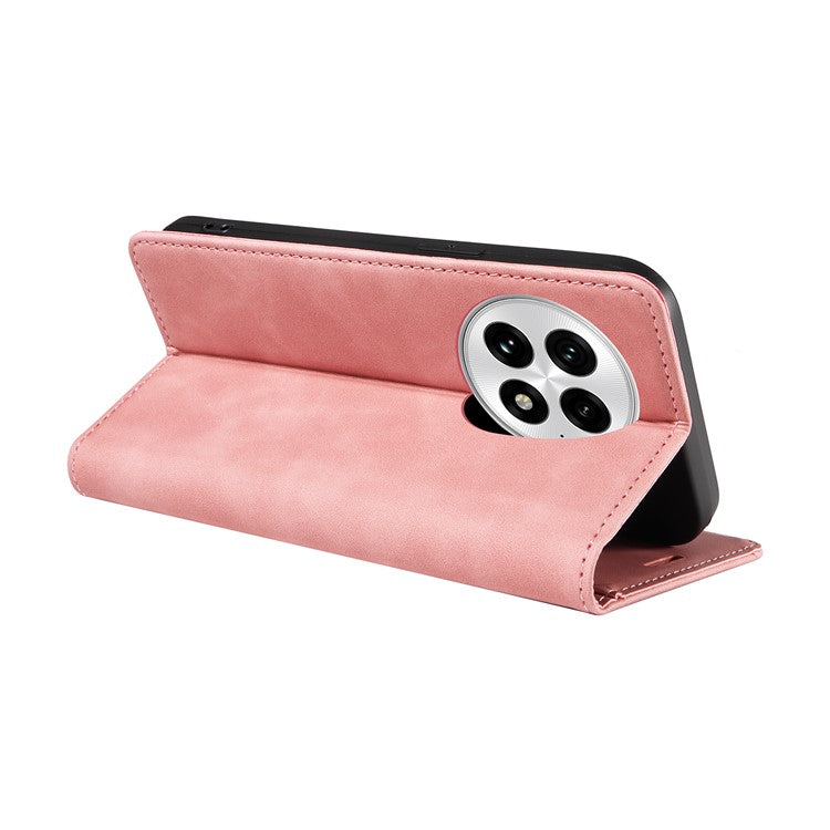 BETOPNICE 003 For OnePlus 13 Wallet Case Leather Phone Cover with Stand - Pink