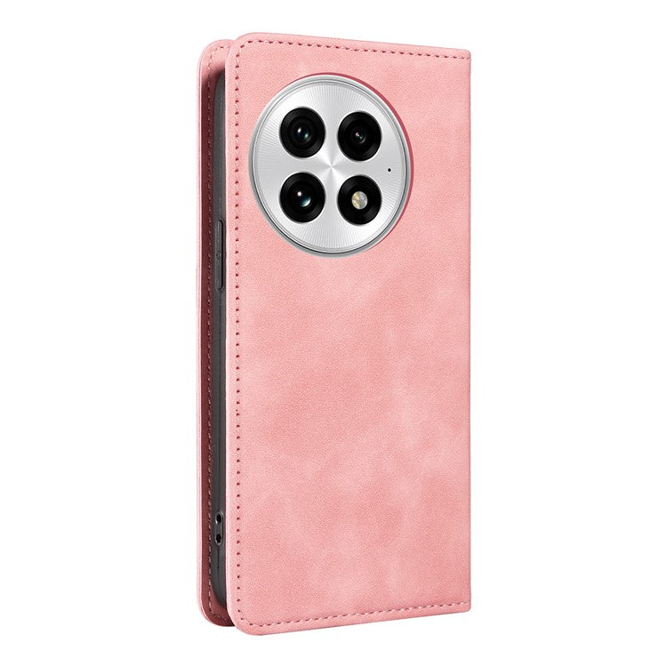 BETOPNICE 003 For OnePlus 13 Wallet Case Leather Phone Cover with Stand - Pink
