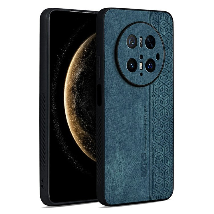 AZNS For Huawei Mate 70 Pro Case Protective PU Leather Covered TPU Phone Shell - Green