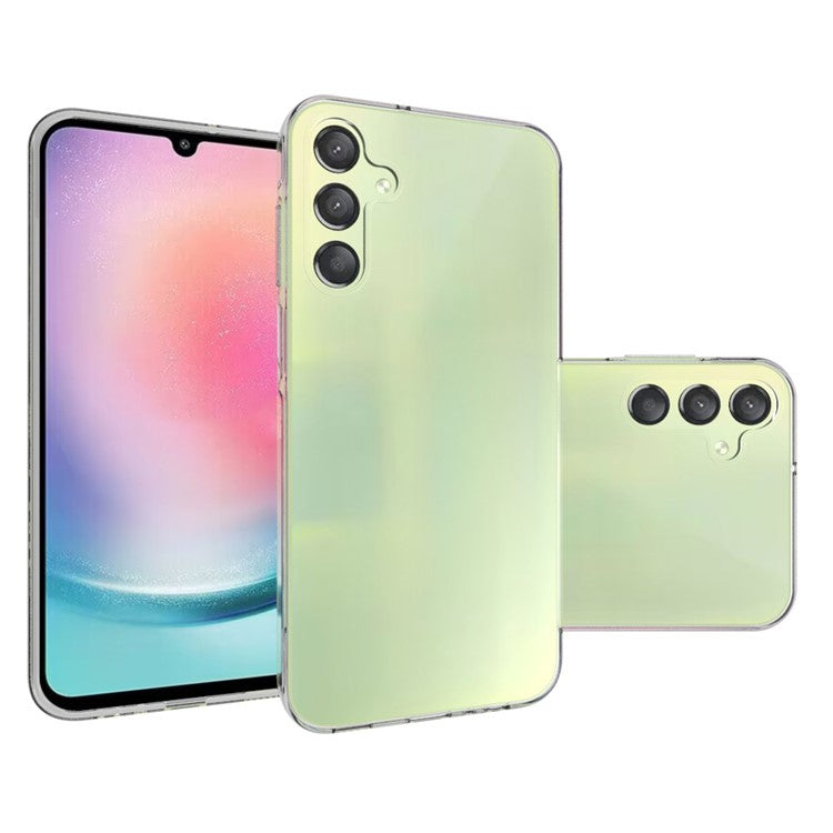 Bulk Purchasing For Samsung Galaxy A15 4G / 5G Case 1.0mm TPU Clear Phone Cover Large Camera Cutout