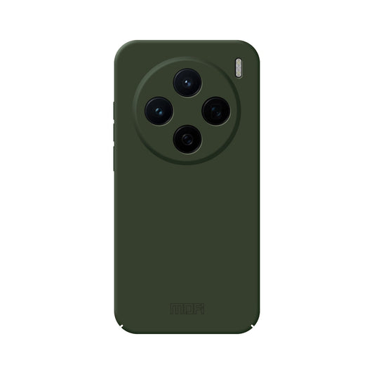 For vivo X200 5G MOFI JK Qin Series Skin-Touch Matte Phone Case Acrylic+TPU Shockproof Cover - Green