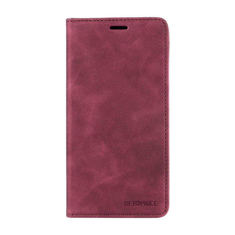 BETOPNICE 003 For Infinix Hot 50 Pro+ 4G Wallet Case Leather Phone Cover with Stand - Red