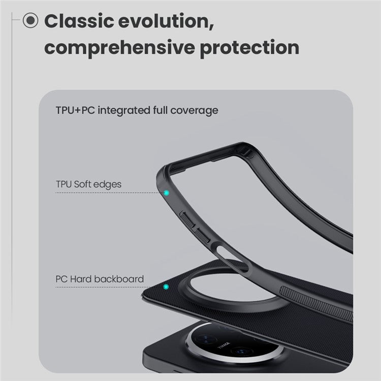NILLKIN Frosted Shield Pro For Huawei Mate 70 Case Matte PC+TPU Phone Cover