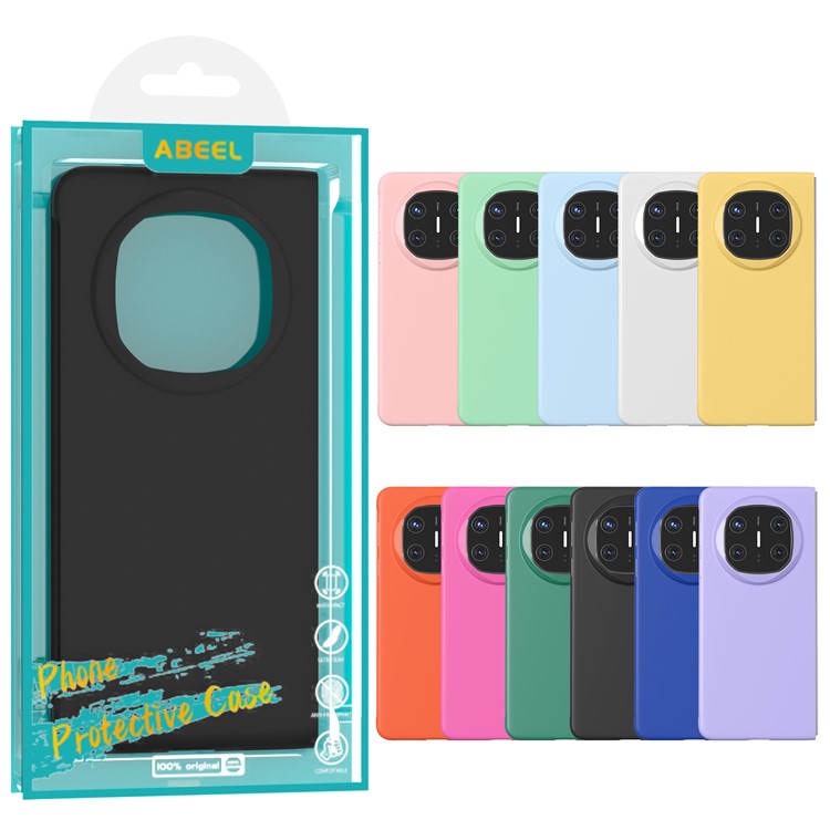 For Huawei Mate X6 Case Skin-Touch Texture Hard PC Folding Phone Cover - Baby Blue