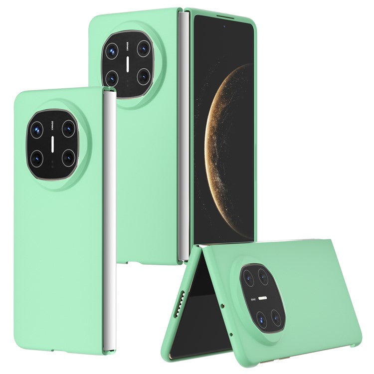 For Huawei Mate X6 Case Skin-Touch Texture Hard PC Folding Phone Cover - Light Green