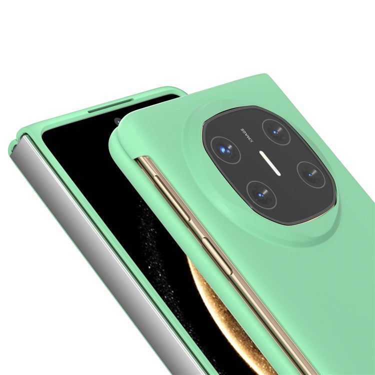 For Huawei Mate X6 Case Skin-Touch Texture Hard PC Folding Phone Cover - Light Green