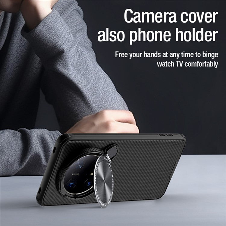 NILLKIN Camshield Prop Series for Huawei Mate 70 Pro+  /  Mate 70 Pro Case Slide Camera Protection PC + TPU Phone Cover