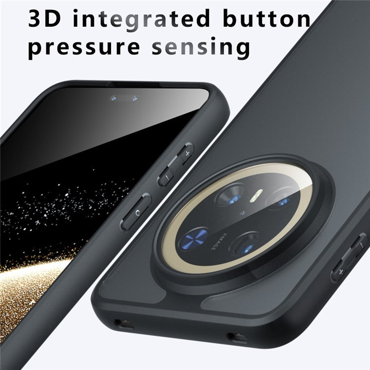 For Huawei Mate 70 Pro Case Drop-Proof TPU + PC Matte Back Phone Cover