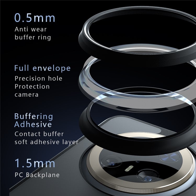 For Huawei Mate 70 Pro Case Drop-Proof TPU + PC Matte Back Phone Cover