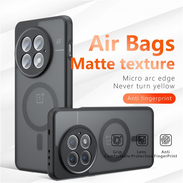 For OnePlus 13 Case Compatible with MagSafe TPU+PC Matte Phone Cover