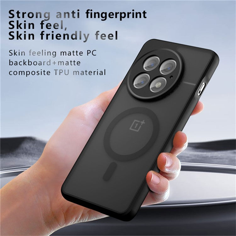For OnePlus 13 Case Compatible with MagSafe TPU+PC Matte Phone Cover