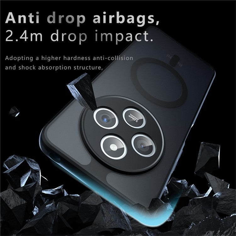 For Xiaomi Poco C75 4G / 14R 5G / 14C 4G Case Compatible with MagSafe TPU+PC Matte Phone Cover