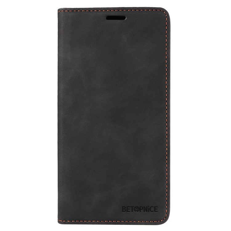 BETOPNICE 003 For Google Pixel 9a Wallet Case Leather Phone Cover with Stand - Black