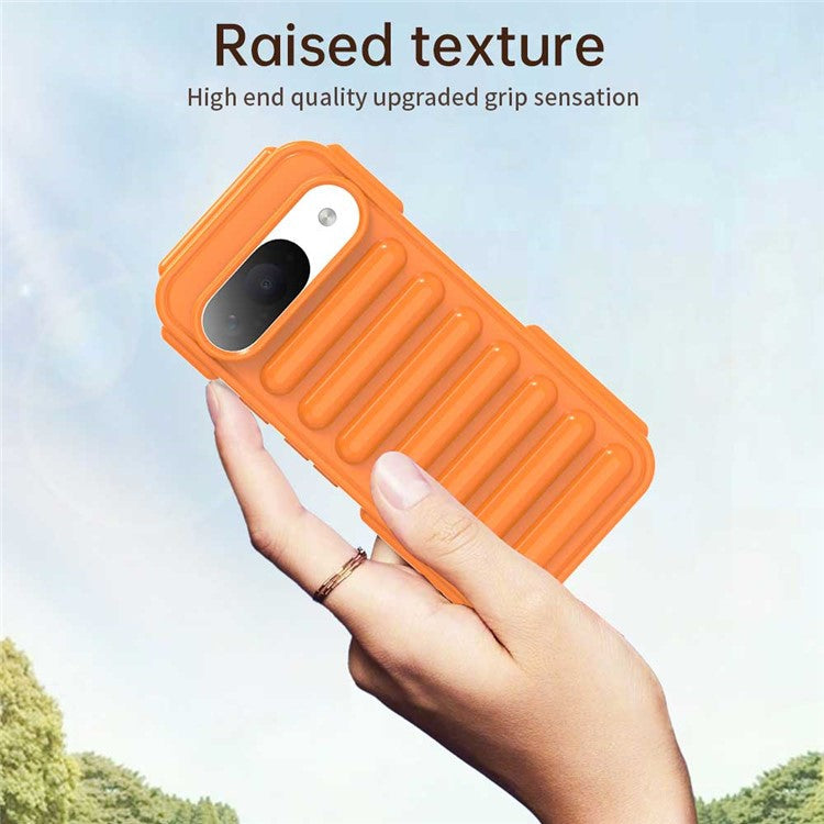For Google Pixel 9 / 9 Pro Case Protective TPU Phone Cover - Orange