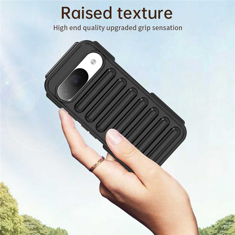 For Google Pixel 9 / 9 Pro Case Protective TPU Phone Cover - Black