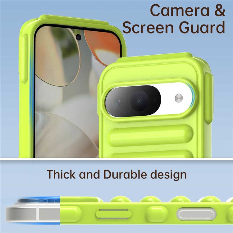 For Google Pixel 9 / 9 Pro Case Protective TPU Phone Cover - Green