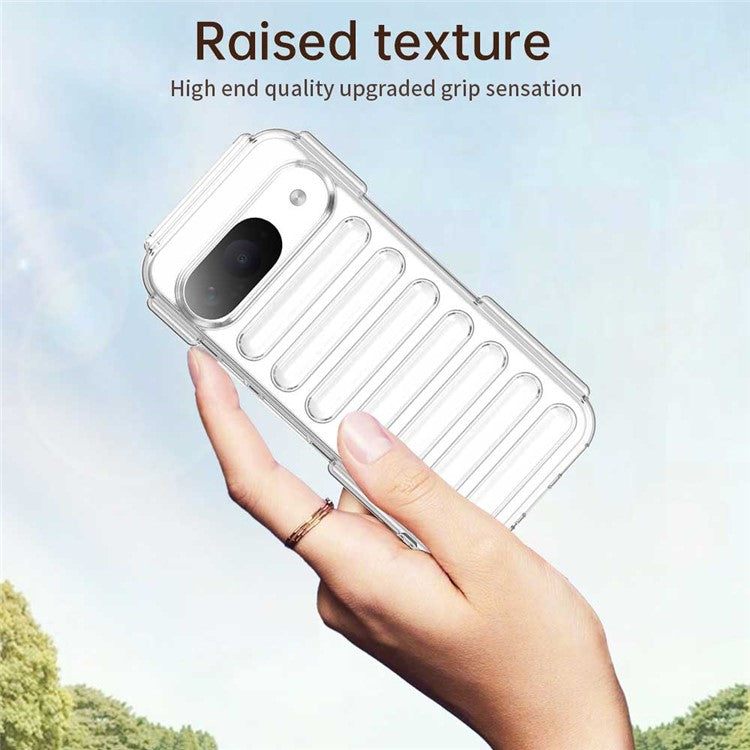 For Google Pixel 9 / 9 Pro Case Protective TPU Phone Cover - Transparent