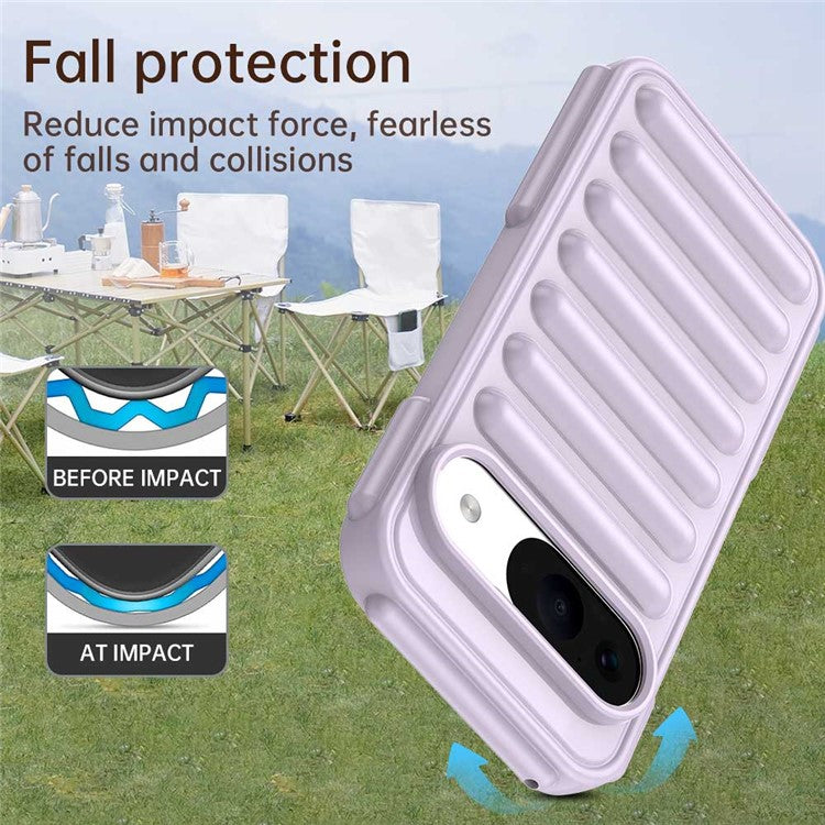 For Google Pixel 9 / 9 Pro Case Protective TPU Phone Cover - Purple