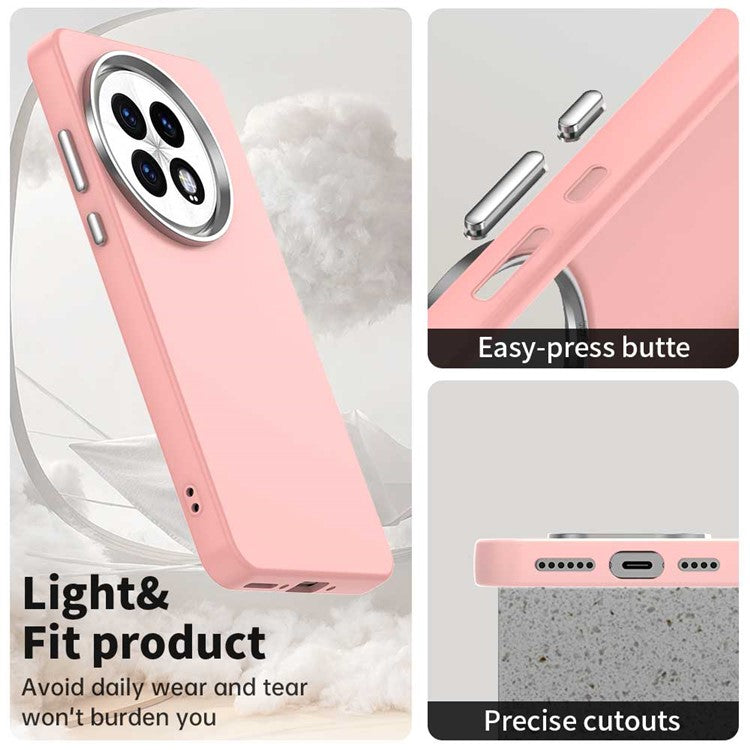 For OnePlus 13 Case TPU + TPE Anti Drop Protection Phone Cover - Pink