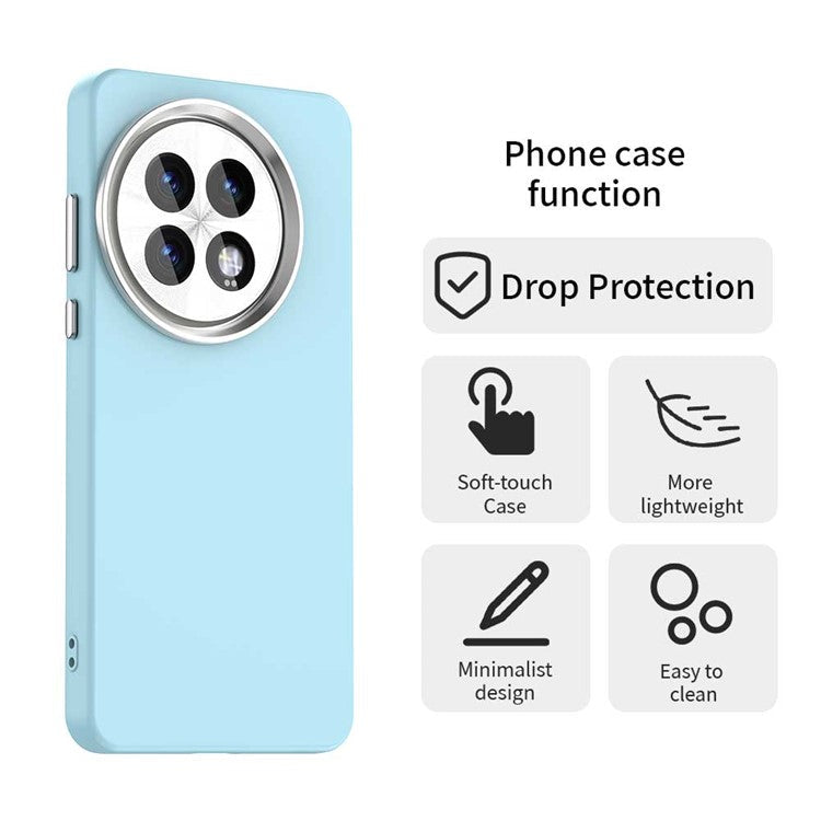 For OnePlus 13 Case TPU + TPE Anti Drop Protection Phone Cover - Blue