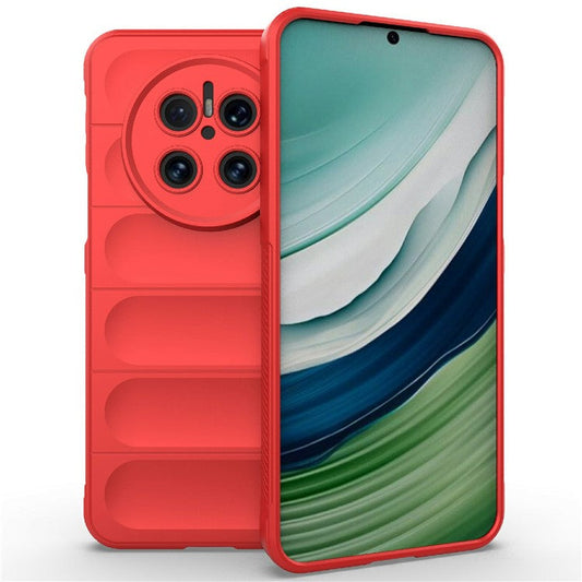 For Huawei Mate 70 Case Anti-Drop Soft TPU Rugged Phone Back Cover - Red