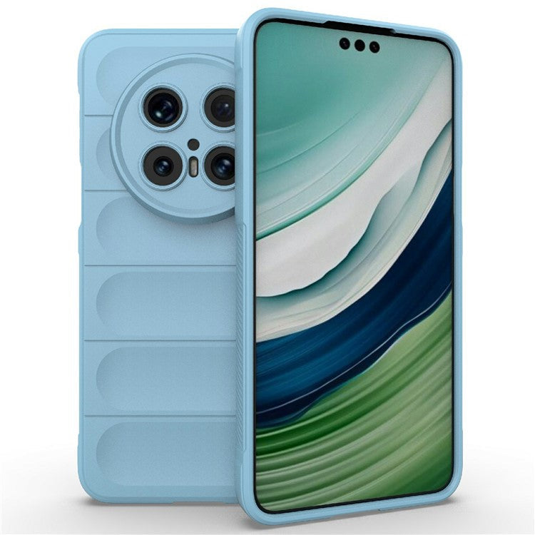 For Huawei Mate 70 Pro+  /  Mate 70 Pro Case Anti-Drop Soft TPU Rugged Phone Back Cover - Baby Blue