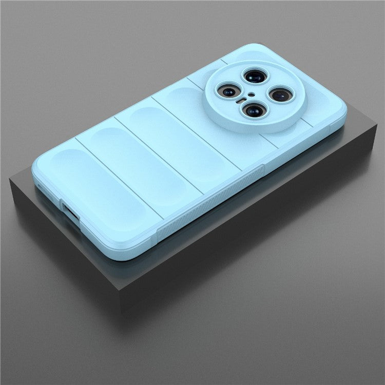 For Huawei Mate 70 Pro+  /  Mate 70 Pro Case Anti-Drop Soft TPU Rugged Phone Back Cover - Baby Blue