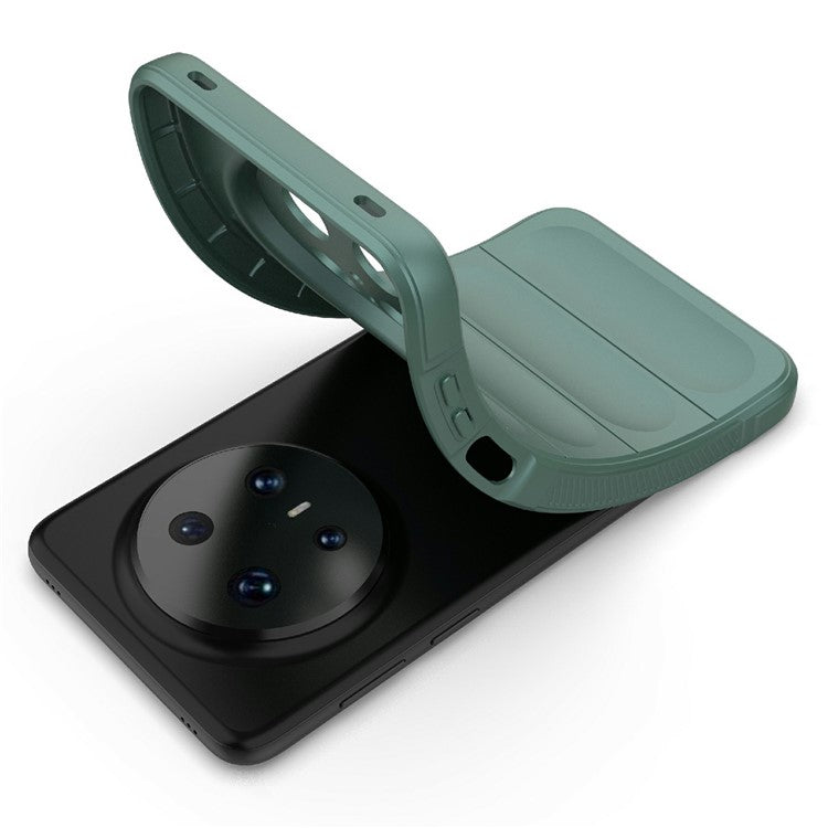 For Huawei Mate 70 Pro+  /  Mate 70 Pro Case Anti-Drop Soft TPU Rugged Phone Back Cover - Green