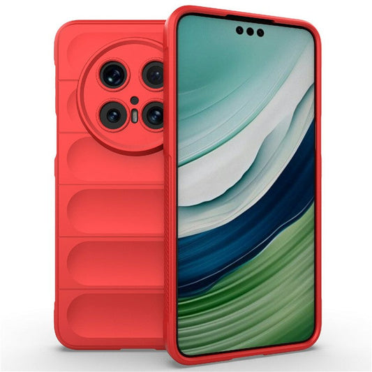For Huawei Mate 70 Pro+  /  Mate 70 Pro Case Anti-Drop Soft TPU Rugged Phone Back Cover - Red