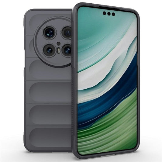 For Huawei Mate 70 Pro+  /  Mate 70 Pro Case Anti-Drop Soft TPU Rugged Phone Back Cover - Dark Grey