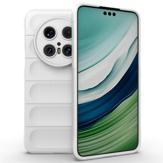 For Huawei Mate 70 Pro+  /  Mate 70 Pro Case Anti-Drop Soft TPU Rugged Phone Back Cover - White