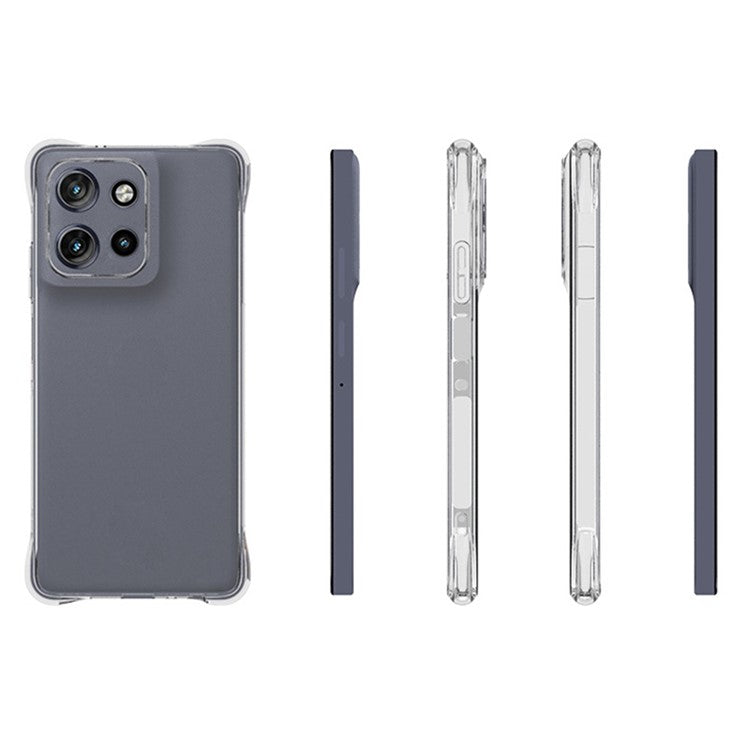 For Motorola Moto G Power (2025) TPU Phone Case Non Slip Transparent Mobile Phone Cover