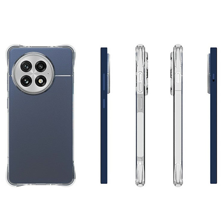 For OnePlus Ace 5 5G / Ace 5 Pro 5G TPU Phone Case Non Slip Transparent Mobile Phone Cover