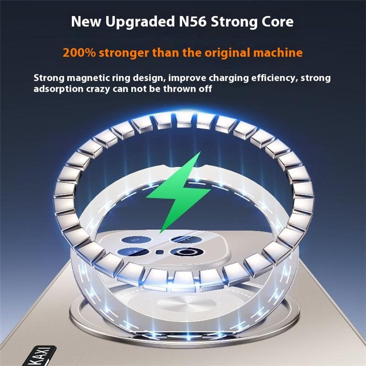 For vivo iQOO 13 5G Case Compatible with MagSafe Kickstand TPU PC Heat Dissipation Phone Cover - Blue