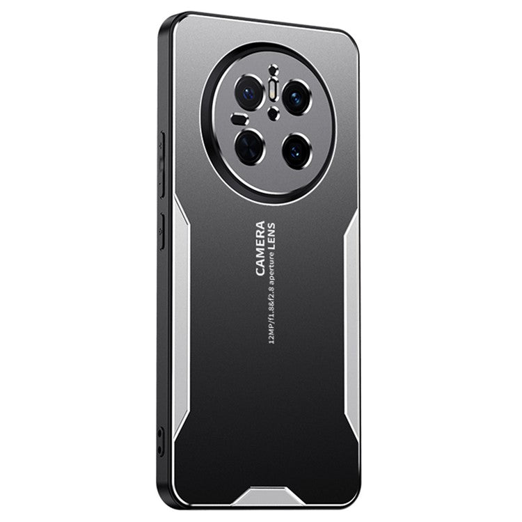 For Huawei Mate 70 Phone Case Aluminium Alloy TPU PC Back Cover - Silver