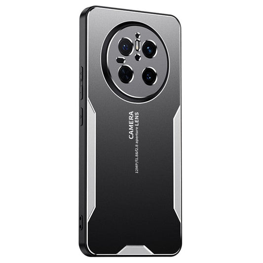 For Huawei Mate 70 Phone Case Aluminium Alloy TPU PC Back Cover - Silver