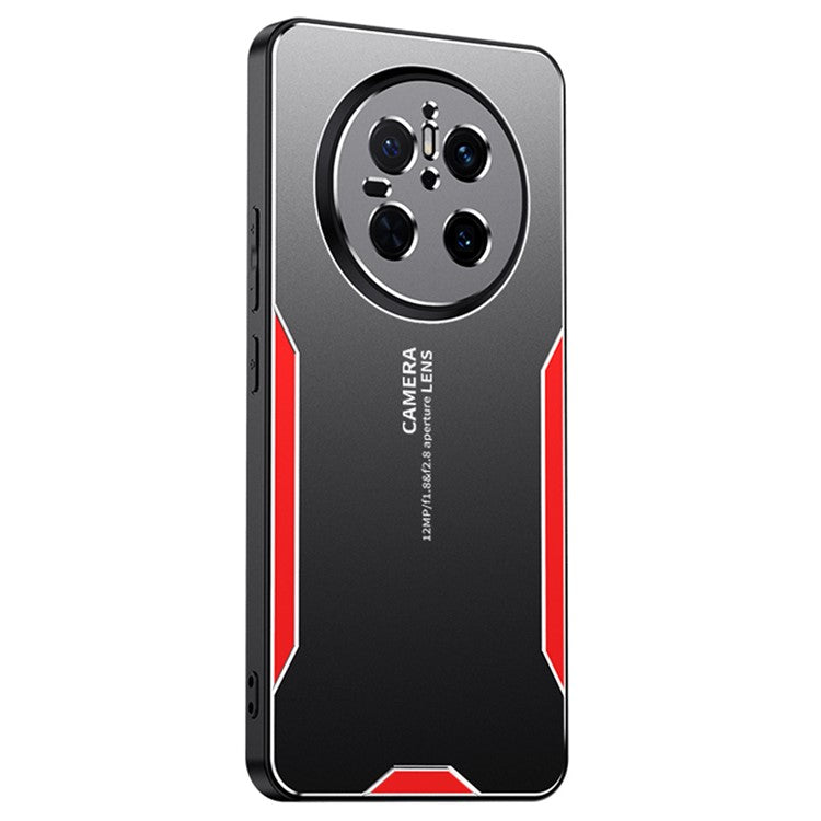 For Huawei Mate 70 Phone Case Aluminium Alloy TPU PC Back Cover - Red