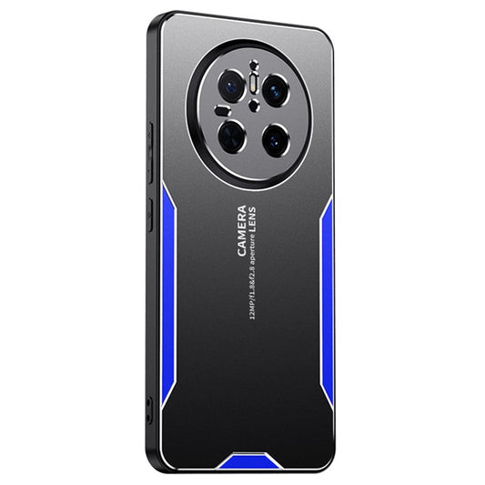 For Huawei Mate 70 Phone Case Aluminium Alloy TPU PC Back Cover - Blue