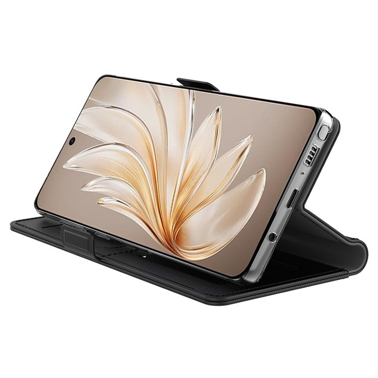 For vivo S20 5G Case Stand PU Leather Phone Cover Card Holder Mirror - Blue