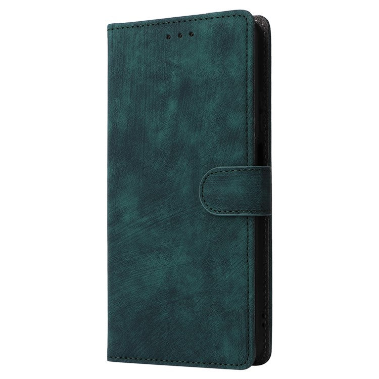 For Motorola Moto G 5G (2025) / Moto G (2025) 5G Wallet Case RFID Blocking PU Leather Cover Stand View - Green