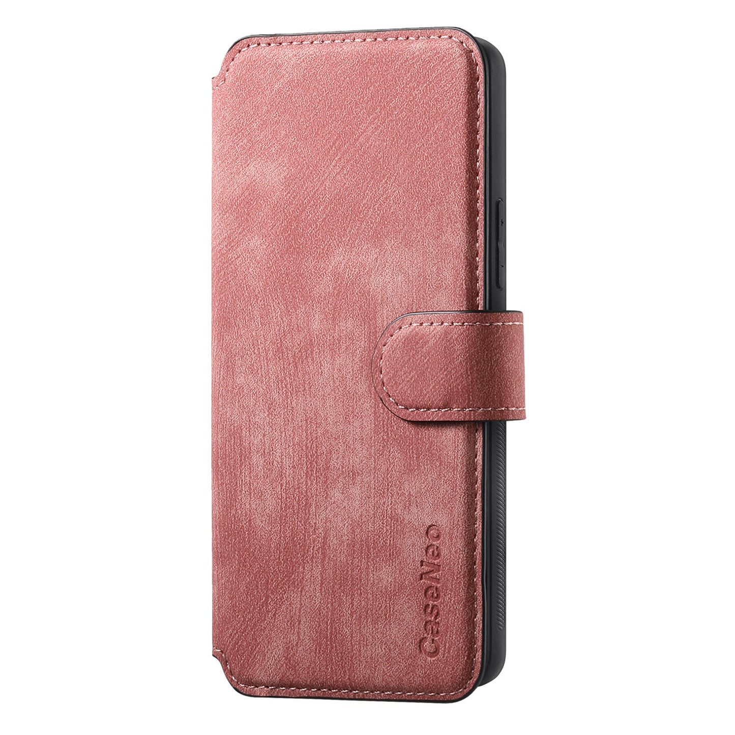 For OnePlus 13 Case CASENEO Detachable Magnetic RFID Block Leather Phone Wallet Cover - Pink