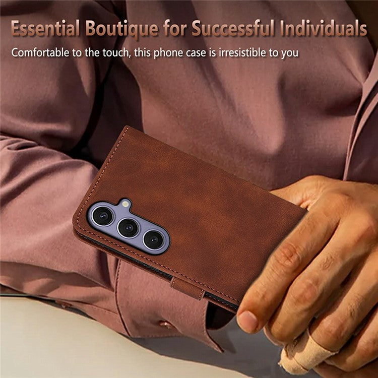 AZNS For Samsung Galaxy A26 5G Case PU Leather Wallet Phone Cover - Brown