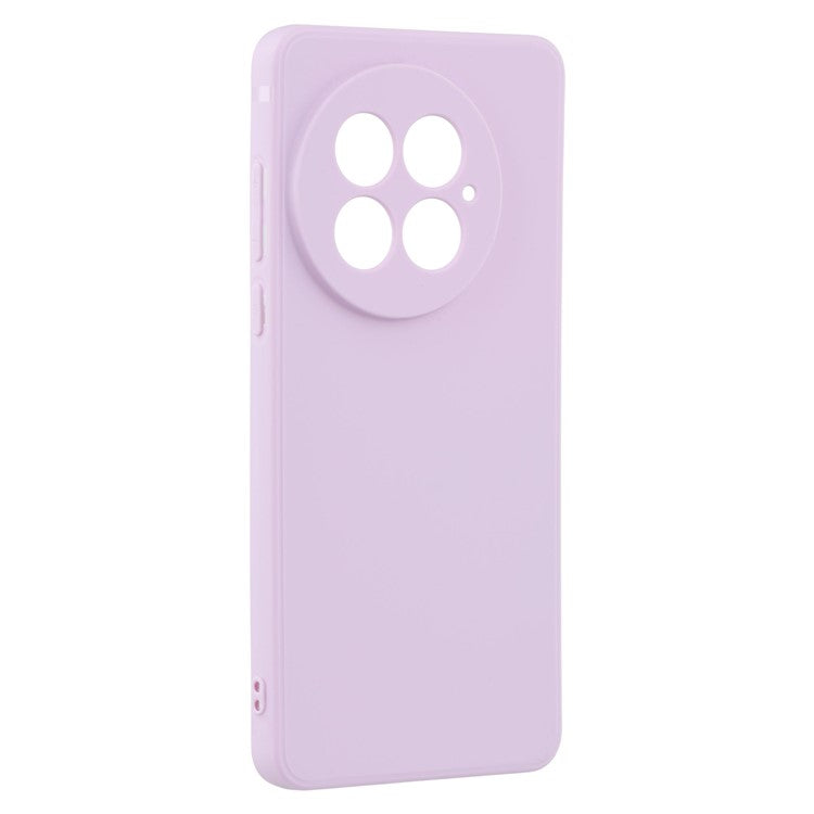 For OnePlus 13 Case Precise Cutouts Straight Edge TPU Shockproof Phone Cover - Purple