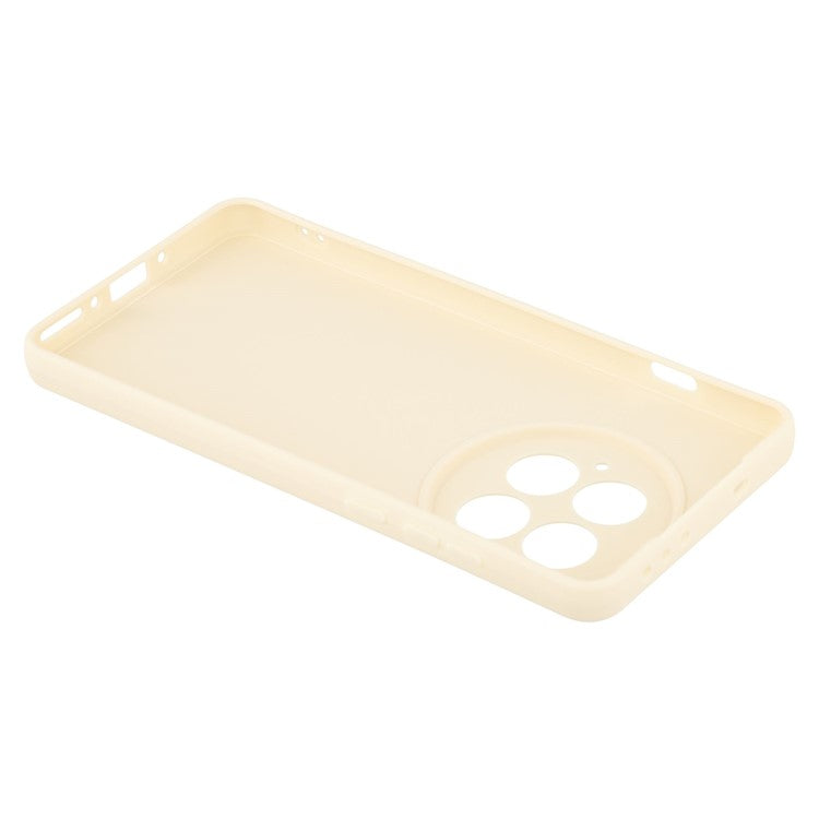 For OnePlus 13 Case Precise Cutouts Straight Edge TPU Shockproof Phone Cover - White