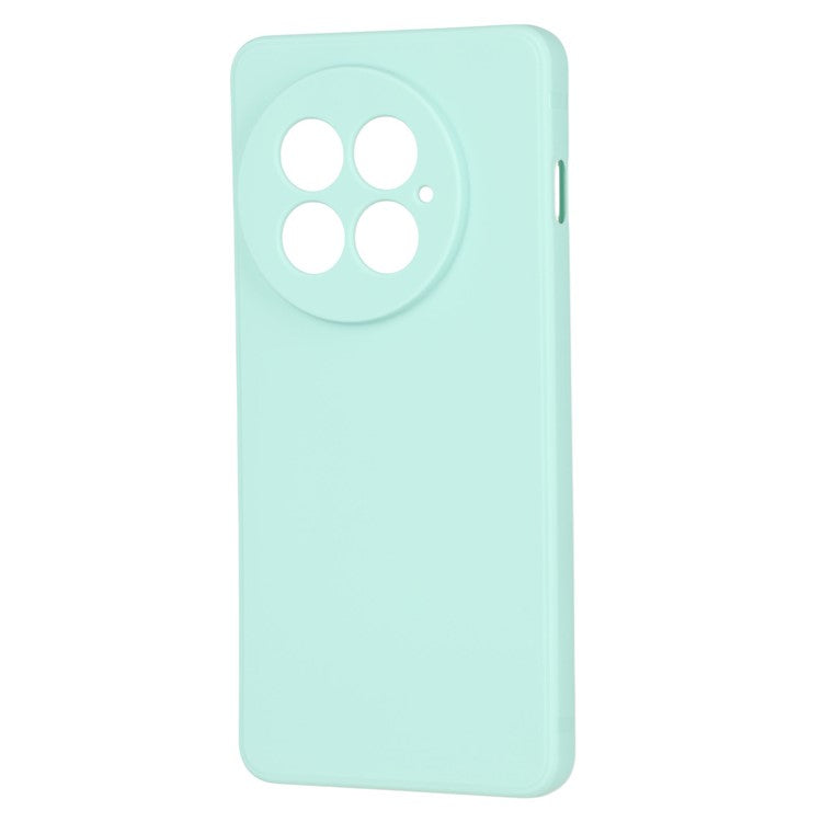 For OnePlus 13 Case Precise Cutouts Straight Edge TPU Shockproof Phone Cover - Baby Blue