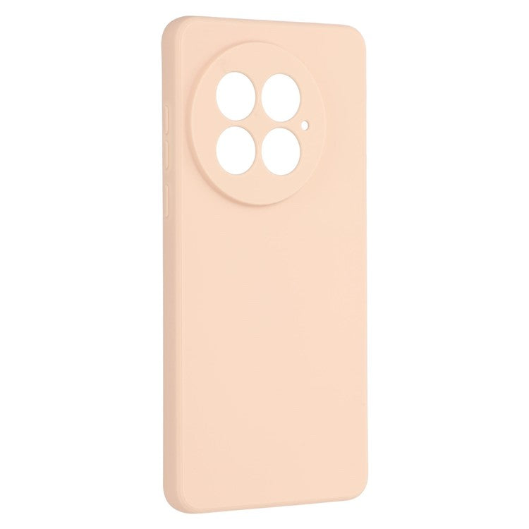 For OnePlus 13 Case Precise Cutouts Straight Edge TPU Shockproof Phone Cover - Pink