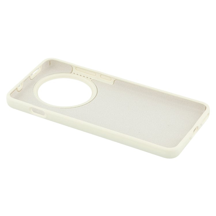 For OnePlus 13 Cell Phone Case Liquid Silicone Dropproof Cover - Beige