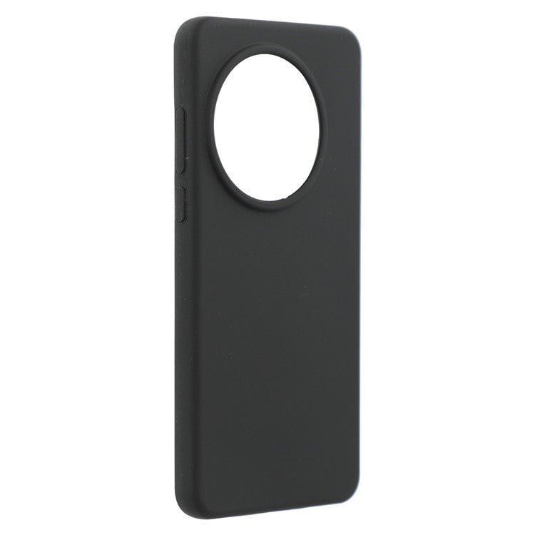 For OnePlus 13 Cell Phone Case Liquid Silicone Dropproof Cover - Black