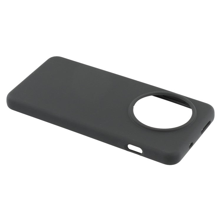 For OnePlus 13 Cell Phone Case Liquid Silicone Dropproof Cover - Black