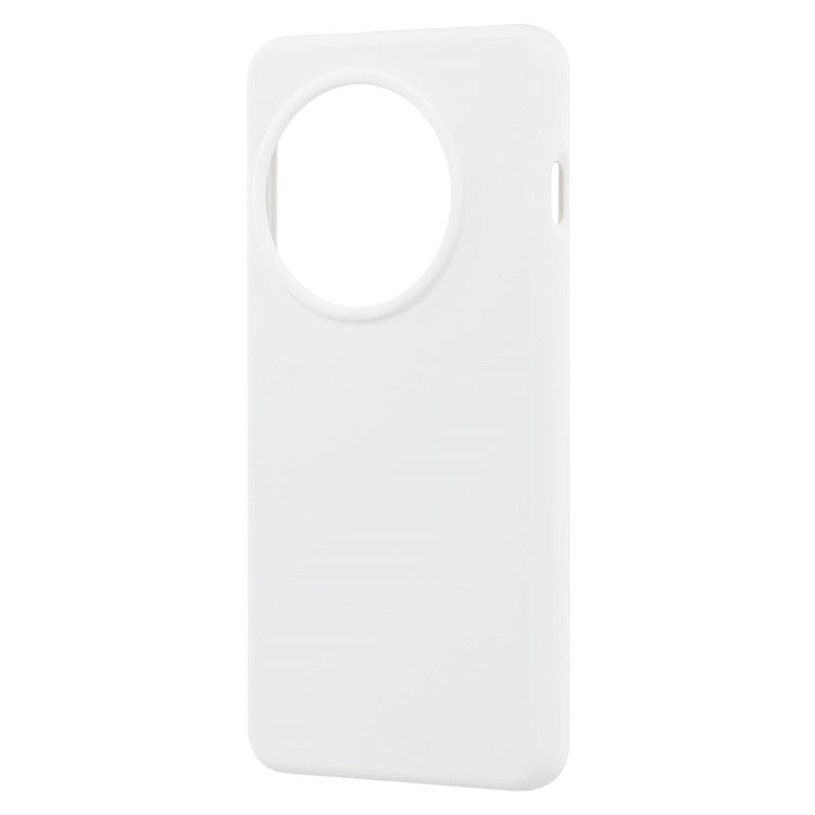 For OnePlus 13 Cell Phone Case Liquid Silicone Dropproof Cover - White